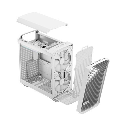 Obudowa komputerowa Fractal Design Torrent Compact RGB Biały TG (przejrzysta barwa) - Mid-Tower, Zasilacz Nie Dołączony, ATX Obudowa komputerowa Fractal Design Torrent Compact RGB Biały TG (przejrzysta barwa) - Mid-Tower, Zasilacz Nie Dołączony, ATX