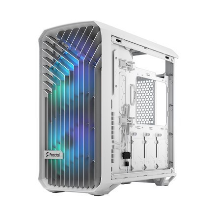 Obudowa komputerowa Fractal Design Torrent Compact RGB Biały TG (przejrzysta barwa) - Mid-Tower, Zasilacz Nie Dołączony, ATX Obudowa komputerowa Fractal Design Torrent Compact RGB Biały TG (przejrzysta barwa) - Mid-Tower, Zasilacz Nie Dołączony, ATX