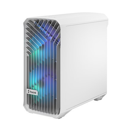 Obudowa komputerowa Fractal Design Torrent Compact RGB Biały TG (przejrzysta barwa) - Mid-Tower, Zasilacz Nie Dołączony, ATX Obudowa komputerowa Fractal Design Torrent Compact RGB Biały TG (przejrzysta barwa) - Mid-Tower, Zasilacz Nie Dołączony, ATX