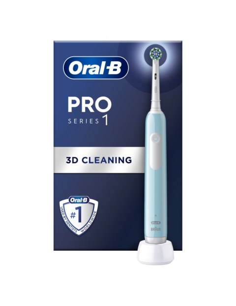 Oral-B | Elektryczna szczoteczka do zębów | Pro Series 1 Cross Action | Akumulatorowa | Dla dorosłych | Liczba główek szczoteczk Oral-B | Elektryczna szczoteczka do zębów | Pro Series 1 Cross Action | Akumulatorowa | Dla dorosłych | Liczba główek szczoteczk