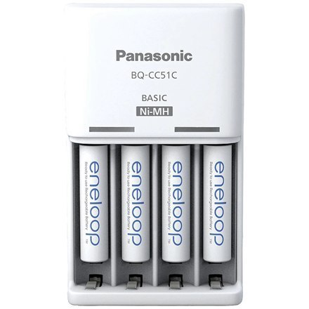 Panasonic | ENELOOP K-KJ51MCD04E | Ładowarka | AA/AAA Panasonic | ENELOOP K-KJ51MCD04E | Ładowarka | AA/AAA