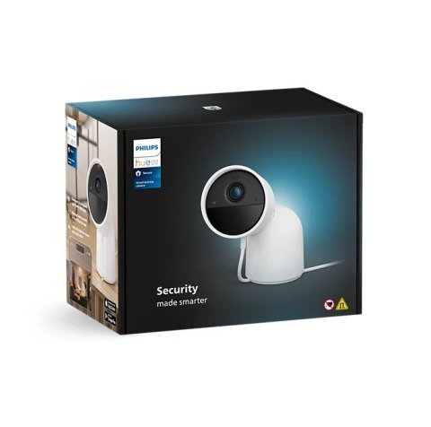 Philips Hue Secure Wired Desktop Camera, White Philips Hue Secure Wired Desktop Camera, White