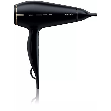 Philips | Suszarka do włosów | HPS920/00 Prestige Pro | 2300 W | Liczba ustawień temperatury 3 | Funkcja jonizacji | Czarny/złot Philips | Suszarka do włosów | HPS920/00 Prestige Pro | 2300 W | Liczba ustawień temperatury 3 | Funkcja jonizacji | Czarny/złot