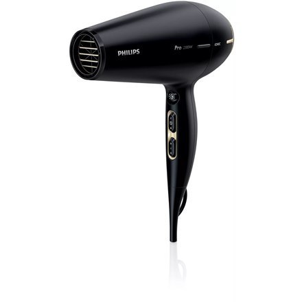 Philips | Suszarka do włosów | HPS920/00 Prestige Pro | 2300 W | Liczba ustawień temperatury 3 | Funkcja jonizacji | Czarny/złot Philips | Suszarka do włosów | HPS920/00 Prestige Pro | 2300 W | Liczba ustawień temperatury 3 | Funkcja jonizacji | Czarny/złot