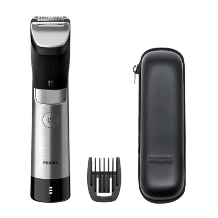 Philips | Trymer do brody | BT9810/15 | Bezprzewodowy i przewodowy | Liczba kroków długości 30 | Dokładność kroku 0,4 mm | Czarn Philips | Trymer do brody | BT9810/15 | Bezprzewodowy i przewodowy | Liczba kroków długości 30 | Dokładność kroku 0,4 mm | Czarn