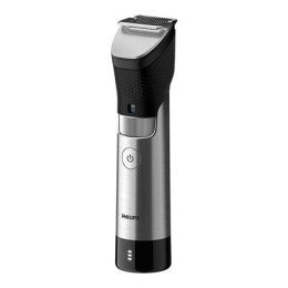 Philips | Trymer do brody | BT9810/15 | Bezprzewodowy i przewodowy | Liczba kroków długości 30 | Dokładność kroku 0,4 mm | Czarn