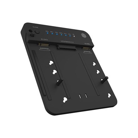 Raidsonic Icy Box IB-2915MSCL-C31 Docking & CloneStation for M.2 NVMe & M.2 SATA SSD & 2.5"/3.5" SATA SSD/HDD Raidsonic Icy Box IB-2915MSCL-C31 Docking & CloneStation for M.2 NVMe & M.2 SATA SSD & 2.5"/3.5" SATA SSD/HDD