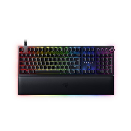 Razer | Huntsman V2 | Klawiatura dla graczy | Optyczna | Podświetlenie LED RGB | USA | Czarna | Przewodowa Razer | Huntsman V2 | Klawiatura dla graczy | Optyczna | Podświetlenie LED RGB | USA | Czarna | Przewodowa