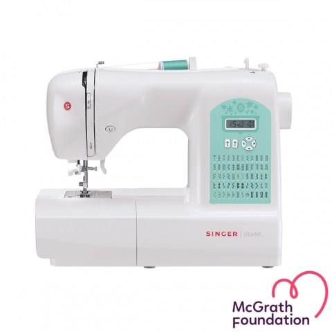 Sewing machine Singer | STARLET 6660 | Number of stitches 60 | Number of buttonholes 4 | White Sewing machine Singer | STARLET 6660 | Number of stitches 60 | Number of buttonholes 4 | White