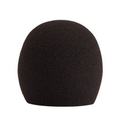 Shure | Osłona przeciwwietrzna do wszystkich mikrofonów kulkowych Shure | SH A58WS-BLK Shure | Osłona przeciwwietrzna do wszystkich mikrofonów kulkowych Shure | SH A58WS-BLK