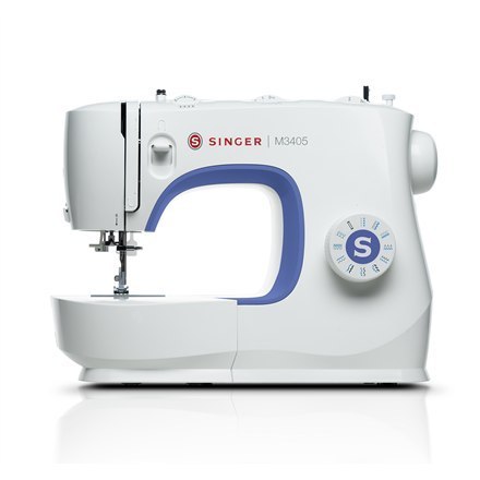 Singer | M3405 | Maszyna do szycia | Liczba ściegów 23 | Liczba dziurek na guziki 1 | Biała Singer | M3405 | Maszyna do szycia | Liczba ściegów 23 | Liczba dziurek na guziki 1 | Biała