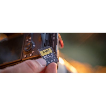 Sony | Tough Memory Card | UHS-II | 256 GB | SDXC | Pamięć flash klasy 10 Sony | Tough Memory Card | UHS-II | 256 GB | SDXC | Pamięć flash klasy 10