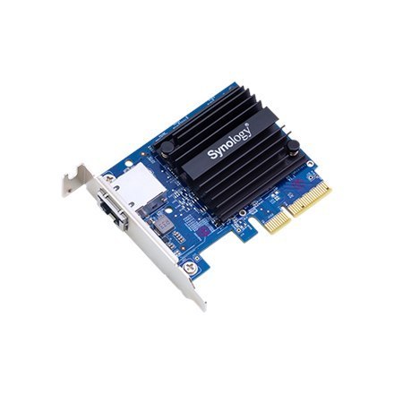 Synology | E10G18-T1 Jednoportowa karta interfejsu sieciowego 10Gb RJ45 PCIe | PCIe 3.0 x4 Synology | E10G18-T1 Jednoportowa karta interfejsu sieciowego 10Gb RJ45 PCIe | PCIe 3.0 x4