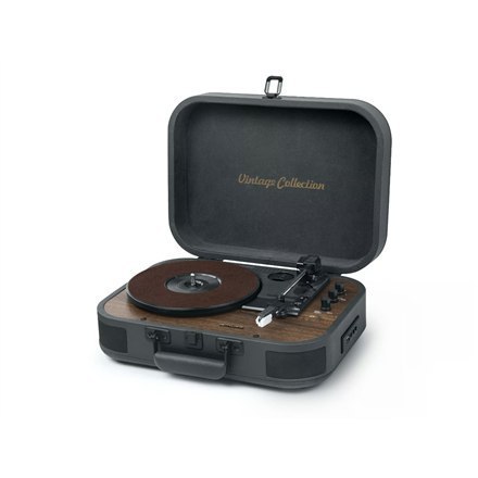 System stereo z gramofonem Muse MT-207 DGB, czarny/brązowy | Muse System stereo z gramofonem Muse MT-207 DGB, czarny/brązowy | Muse