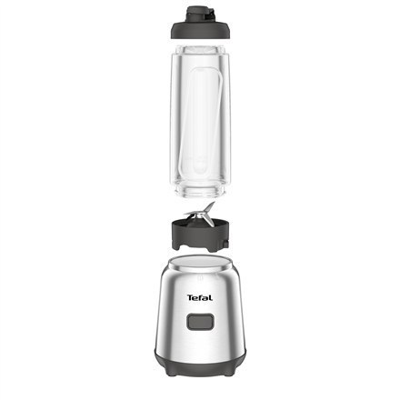 TEFAL | Blender | BL15FD Mix&Move | Tabletop | 300 W | Materiał słoika Tritan | Stal nierdzewna TEFAL | Blender | BL15FD Mix&Move | Tabletop | 300 W | Materiał słoika Tritan | Stal nierdzewna