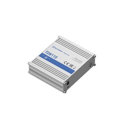 Teltonika | Switch | TSW110 | Niezarządzany | 1 Gbps (RJ-45) portów ilość 5 | 10 Gbps (RJ-45) portów ilość 0 | SFP portów ilość Teltonika | Switch | TSW110 | Niezarządzany | 1 Gbps (RJ-45) portów ilość 5 | 10 Gbps (RJ-45) portów ilość 0 | SFP portów ilość