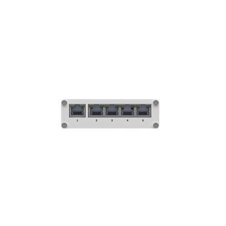 Teltonika | Switch | TSW110 | Niezarządzany | 1 Gbps (RJ-45) portów ilość 5 | 10 Gbps (RJ-45) portów ilość 0 | SFP portów ilość Teltonika | Switch | TSW110 | Niezarządzany | 1 Gbps (RJ-45) portów ilość 5 | 10 Gbps (RJ-45) portów ilość 0 | SFP portów ilość