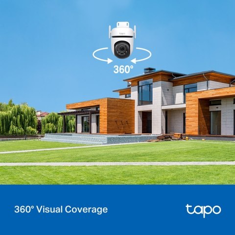 TP-LINK | Kamera obrotowa Wi-Fi | Tapo C520WS | Kopułkowa | 4 MP | 3,18 mm/F1,6 | IP66 | H.264 | MicroSD, do 512 GB TP-LINK | Kamera obrotowa Wi-Fi | Tapo C520WS | Kopułkowa | 4 MP | 3,18 mm/F1,6 | IP66 | H.264 | MicroSD, do 512 GB