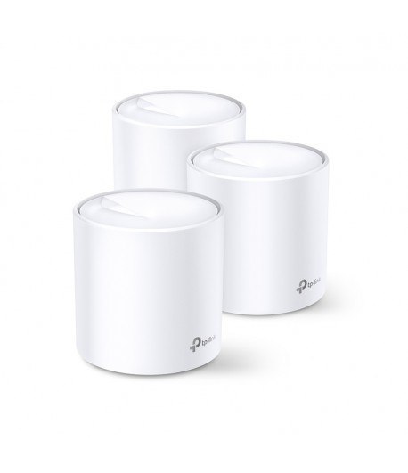 TP-LINK | System Wi-Fi dla całego domu | Deco X20(3-pack) | 802.11ac | 1201 Mbit/s | 10/100/1000 Mbit/s | Porty Ethernet LAN (RJ TP-LINK | System Wi-Fi dla całego domu | Deco X20(3-pack) | 802.11ac | 1201 Mbit/s | 10/100/1000 Mbit/s | Porty Ethernet LAN (RJ