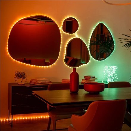 Twinkly Dots Smart LED Lights 60 RGB (Multicolor), USB Powered, 3m, Black Twinkly | Dots Smart LED Lights 60 RGB (Multicolor), U Twinkly Dots Smart LED Lights 60 RGB (Multicolor), USB Powered, 3m, Black Twinkly | Dots Smart LED Lights 60 RGB (Multicolor), U