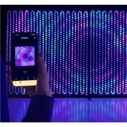 Twinkly | Lightwall Smart LED Backdrop Wall 2,6 x 2,7 m | RGB, 16,8 mln kolorów Twinkly | Lightwall Smart LED Backdrop Wall 2,6 x 2,7 m | RGB, 16,8 mln kolorów