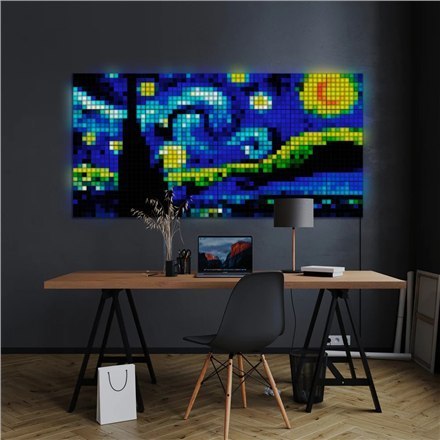 Twinkly Squares Smart LED Panels Starter Kit (6 paneli) Twinkly | Squares Smart LED Panels Starter Kit (6 paneli) | RGB - 16M+ k Twinkly Squares Smart LED Panels Starter Kit (6 paneli) Twinkly | Squares Smart LED Panels Starter Kit (6 paneli) | RGB - 16M+ k