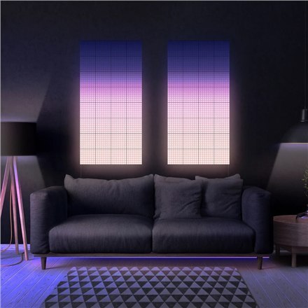Twinkly Squares Smart LED Panels Starter Kit (6 paneli) Twinkly | Squares Smart LED Panels Starter Kit (6 paneli) | RGB - 16M+ k Twinkly Squares Smart LED Panels Starter Kit (6 paneli) Twinkly | Squares Smart LED Panels Starter Kit (6 paneli) | RGB - 16M+ k