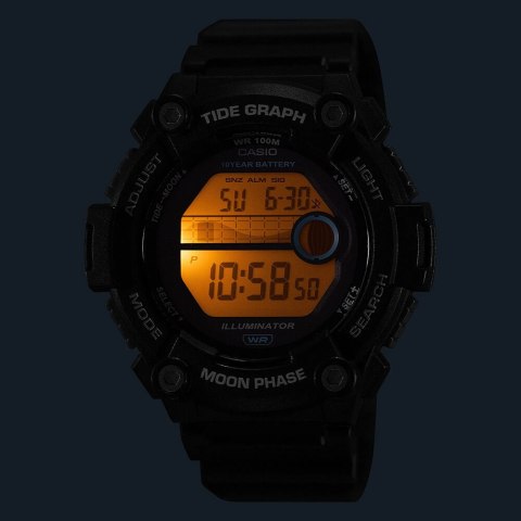 ZEGAREK MĘSKI CASIO Moonphase WS-1300H-2A + BOX ZEGAREK MĘSKI CASIO Moonphase WS-1300H-2A + BOX