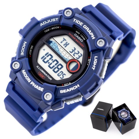ZEGAREK MĘSKI CASIO Moonphase WS-1300H-2A + BOX ZEGAREK MĘSKI CASIO Moonphase WS-1300H-2A + BOX