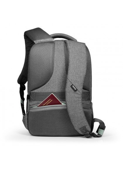 PORT DESIGNS | Pasuje do rozmiaru " | Plecak na laptopa | YOSEMITE Eco XL | Plecak | Szary | Pasek na ramię PORT DESIGNS | Pasuje do rozmiaru " | Plecak na laptopa | YOSEMITE Eco XL | Plecak | Szary | Pasek na ramię