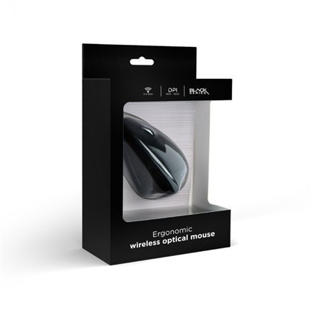 Gembird | Bezprzewodowa mysz optyczna 2,4 GHz | MUSW-ERGO-01 | Mysz optyczna | USB | Czarny Gembird | Bezprzewodowa mysz optyczna 2,4 GHz | MUSW-ERGO-01 | Mysz optyczna | USB | Czarny