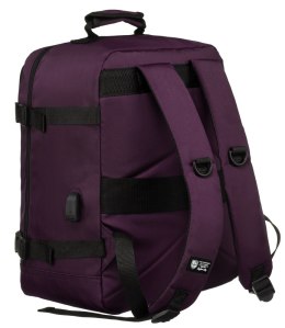 Pojemny, podróżny plecak kabinowy z portem USB - Peterson