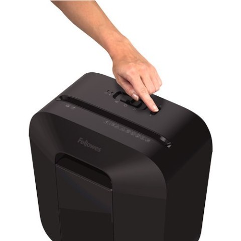 Fellowes Powershred | LX25M | Mini-cięcie | Niszczarka | P-4 | Karty kredytowe | Zszywki | Spinacze | Papier | 11,5 litra | Czar Fellowes Powershred | LX25M | Mini-cięcie | Niszczarka | P-4 | Karty kredytowe | Zszywki | Spinacze | Papier | 11,5 litra | Czar