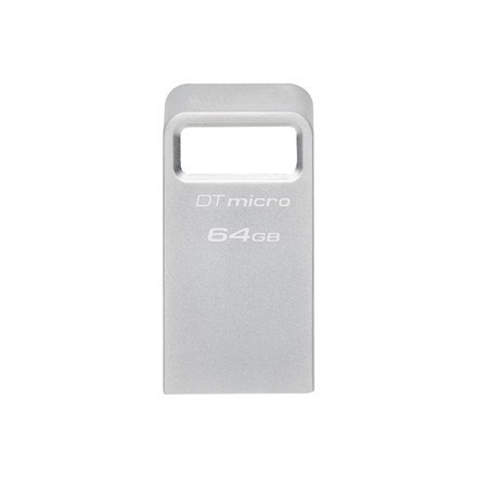Kingston | USB 3.2 Flash Drive | DataTraveler micro | 64 GB | USB 3.2 | Silver Kingston | USB 3.2 Flash Drive | DataTraveler micro | 64 GB | USB 3.2 | Silver