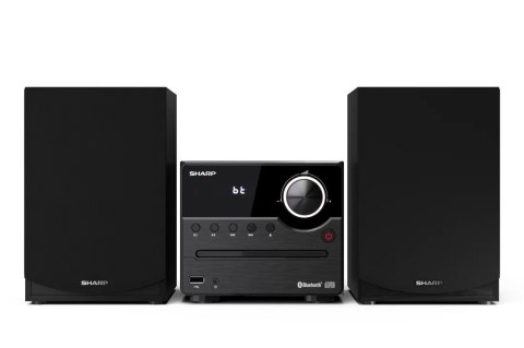Sharp XL-B512(BK) Mikrosystem Hi-Fi, CD/FM/USB/Bluetooth v5.0, 45W, czarny Sharp | Mikrosystem Hi-Fi | XL-B512(BK) | Port USB | Sharp XL-B512(BK) Mikrosystem Hi-Fi, CD/FM/USB/Bluetooth v5.0, 45W, czarny Sharp | Mikrosystem Hi-Fi | XL-B512(BK) | Port USB |