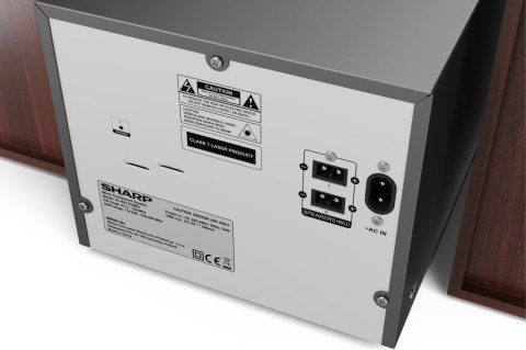 Sharp | Mikrosystem Hi-Fi | XL-B517D(BR) | Port USB | Wejście AUX | Bluetooth | Odtwarzacz CD | Brązowy | Radio FM | Połączenie Sharp | Mikrosystem Hi-Fi | XL-B517D(BR) | Port USB | Wejście AUX | Bluetooth | Odtwarzacz CD | Brązowy | Radio FM | Połączenie