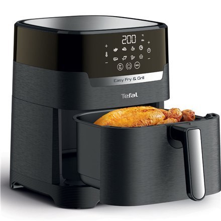 TEFAL | EY505815 | Frytkownica Easy Fry and Grill | Moc 1400 W | Pojemność 4,5 L | Czarny TEFAL | EY505815 | Frytkownica Easy Fry and Grill | Moc 1400 W | Pojemność 4,5 L | Czarny