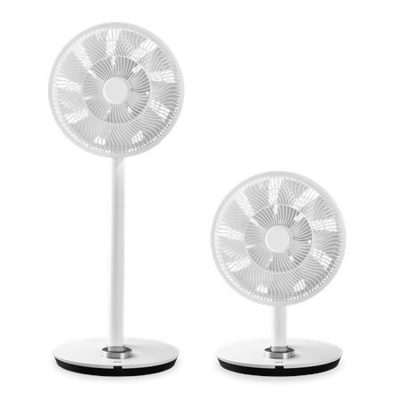 Duux | Smart Fan | Whisper Flex Smart with Battery Pack | Stand Fan | White | Diameter 34 cm | Number of speeds 26 | Oscillation Duux | Smart Fan | Whisper Flex Smart with Battery Pack | Stand Fan | White | Diameter 34 cm | Number of speeds 26 | Oscillation