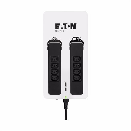 Eaton | UPS | 3S 700 IEC | 700 VA | 420 W | V Eaton | UPS | 3S 700 IEC | 700 VA | 420 W | V
