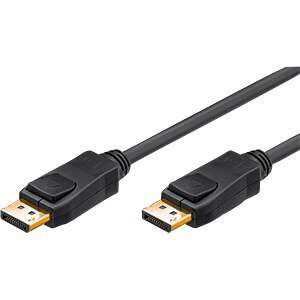 Goobay | Kabel DisplayPort | Męski | 20 pin DisplayPort | Męski | 20 pin DisplayPort | 3 m | Czarny Goobay | Kabel DisplayPort | Męski | 20 pin DisplayPort | Męski | 20 pin DisplayPort | 3 m | Czarny