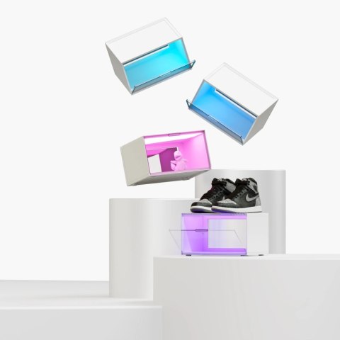 Nanoleaf X Fantaqi EXPO Smart LED Display Case Starter Kit (4 Pack)|16M+ Nanoleaf X Fantaqi EXPO Smart LED Display Case Starter Kit (4 Pack)|16M+