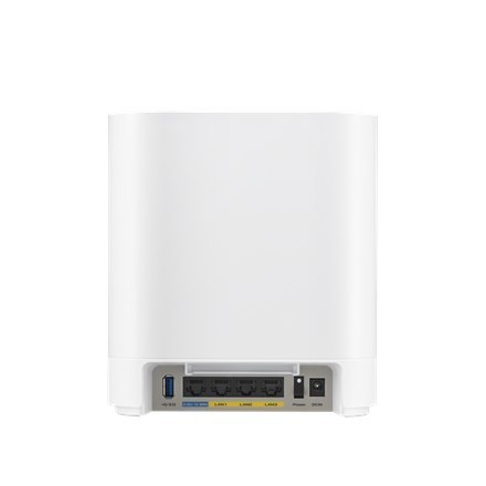 Asus | System Mesh Biznesowy na trzy pasma Wifi 6 802.11ax | EBM68 (2 szt.) | 802.11ax | 4804 Mbit/s | 10/100/1000 Mbit/s | 3 po Asus | System Mesh Biznesowy na trzy pasma Wifi 6 802.11ax | EBM68 (2 szt.) | 802.11ax | 4804 Mbit/s | 10/100/1000 Mbit/s | 3 po