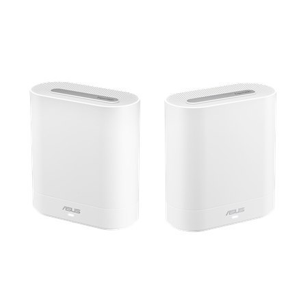Asus | System Mesh Biznesowy na trzy pasma Wifi 6 802.11ax | EBM68 (2 szt.) | 802.11ax | 4804 Mbit/s | 10/100/1000 Mbit/s | 3 po Asus | System Mesh Biznesowy na trzy pasma Wifi 6 802.11ax | EBM68 (2 szt.) | 802.11ax | 4804 Mbit/s | 10/100/1000 Mbit/s | 3 po