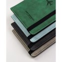 Etui na dokumenty/paszport wykonane ze skóry ekologicznej w zielonym kolorze - Peterson