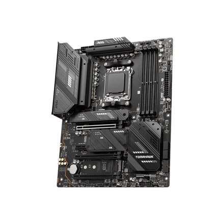 MSI | MAG X670E TOMAHAWK WIFI | Gniazdo procesora Socket AM5 | Typ chipsetu AMD X670 | Obsługiwana technologia pamięci RAM DDR5 MSI | MAG X670E TOMAHAWK WIFI | Gniazdo procesora Socket AM5 | Typ chipsetu AMD X670 | Obsługiwana technologia pamięci RAM DDR5