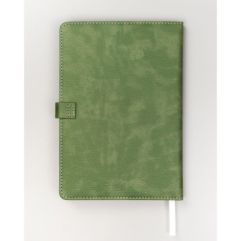 Zestaw prezentowy: zielony notes z magnetycznym zapięciem i czarny długopis z czarnym wkładem - Peterson Zestaw prezentowy: zielony notes z magnetycznym zapięciem i czarny długopis z czarnym wkładem - Peterson