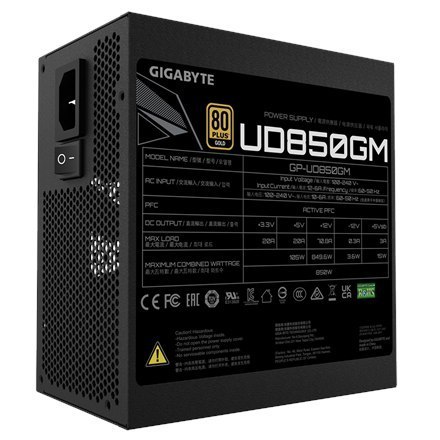 Gigabyte | PSU | GP-UD850GM | W | 850 W Gigabyte | PSU | GP-UD850GM | W | 850 W