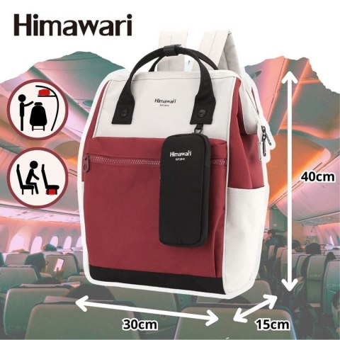 Miejski plecak z kieszenią na laptopa - Himawari Miejski plecak z kieszenią na laptopa - Himawari