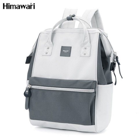 Pojemny plecak na laptopa z portem USB - Himawari Pojemny plecak na laptopa z portem USB - Himawari