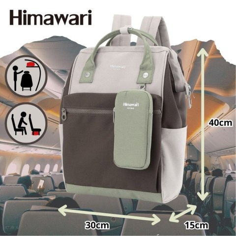 Wytrzymały plecak podróżny z kieszenią na laptopa - Himawari Wytrzymały plecak podróżny z kieszenią na laptopa - Himawari